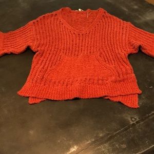 Orange Sweater